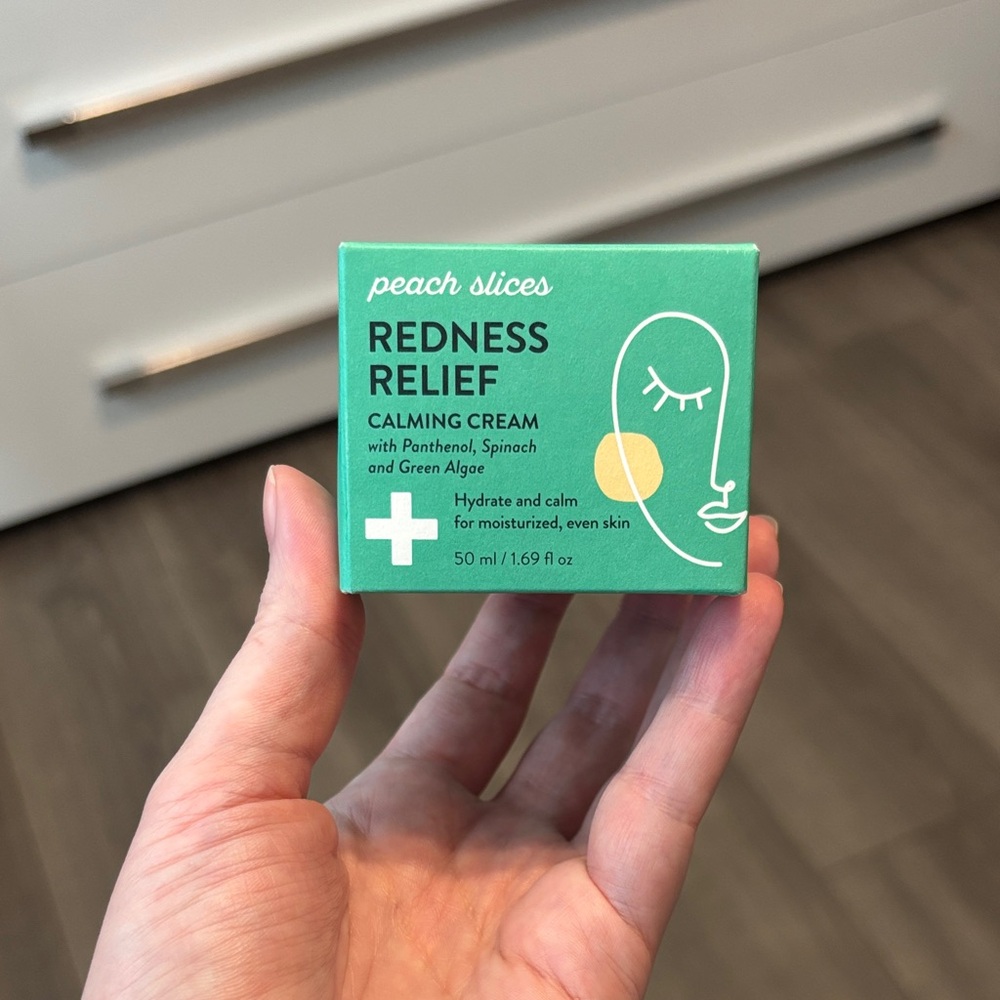 Peach Slices Redness Relief Calming Cream
